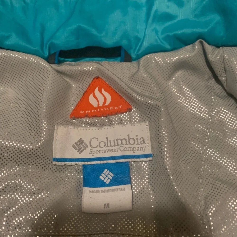 Columbia Kids' Teal Puffer Jacket
